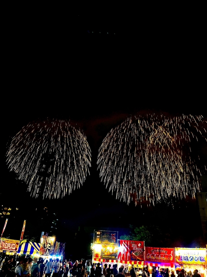 今日は長岡花火だって🥺