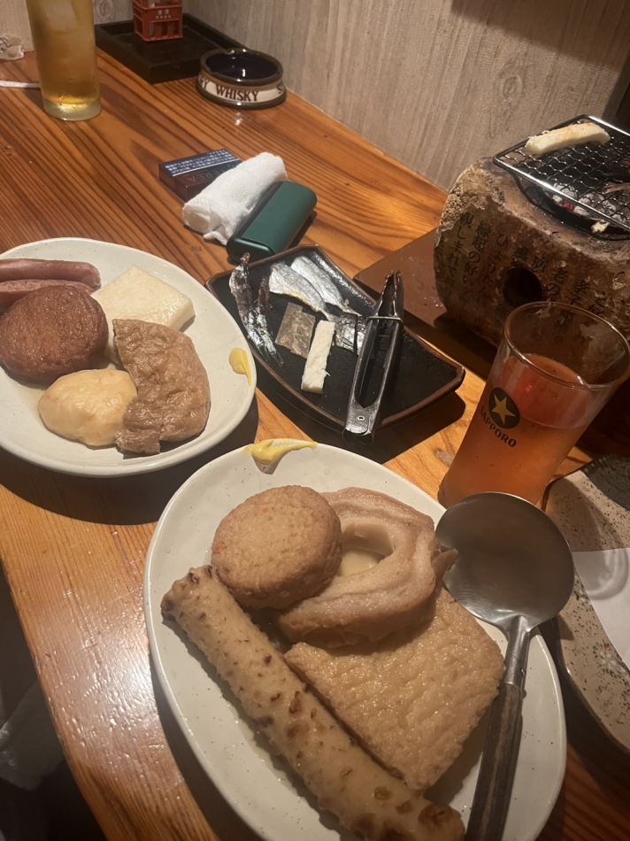 昨日寒かったよねえ🍢