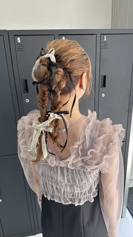 お呼ばれヘア🧏🏻‍♀️✨💍