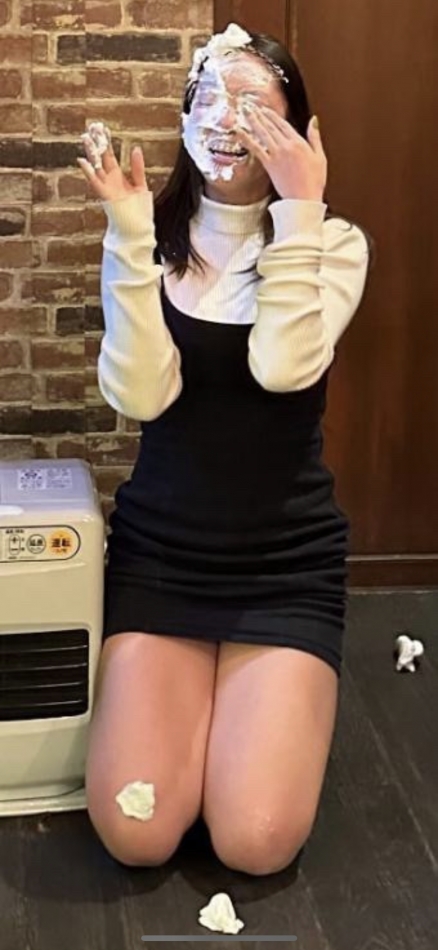 クリームまみれ