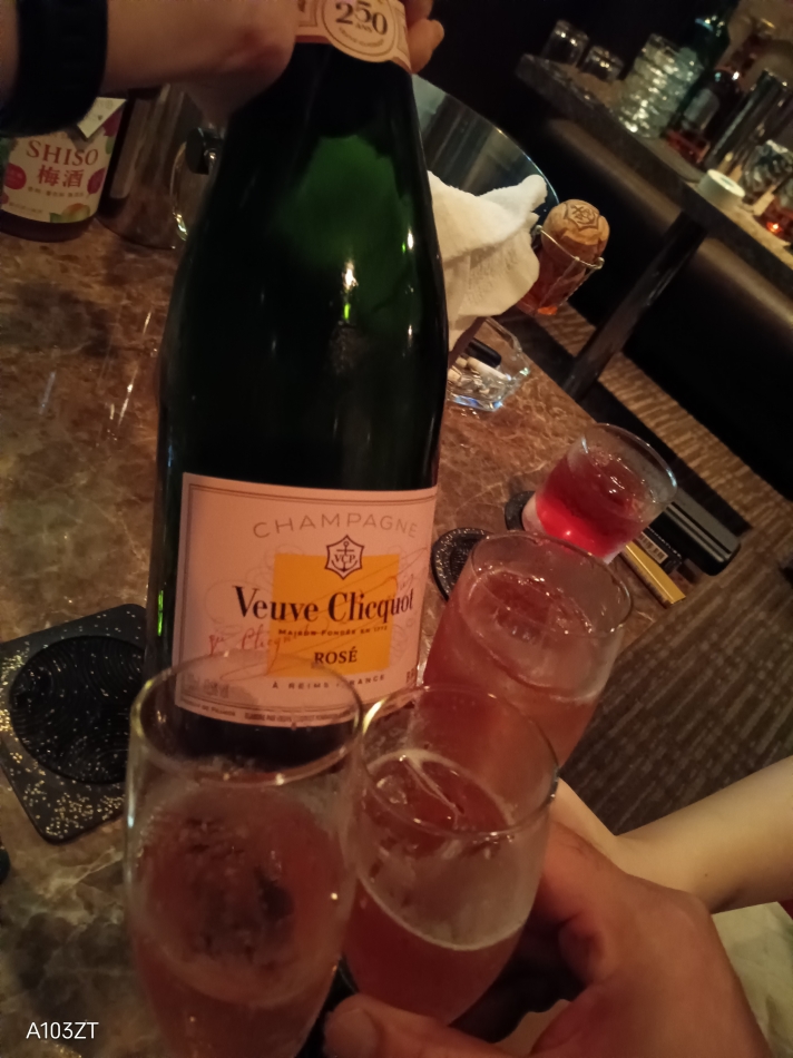 酔っ払いました