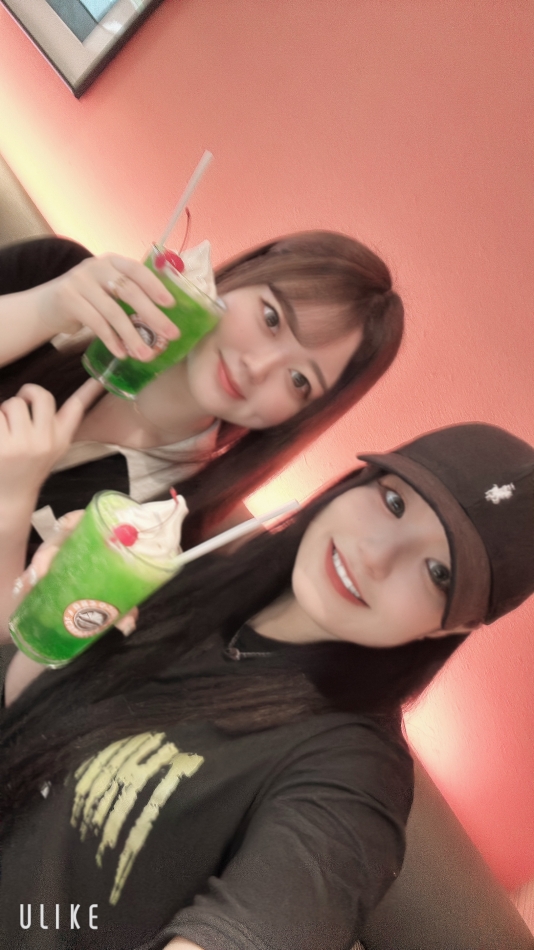 昔ながらのクリームソーダ🍹