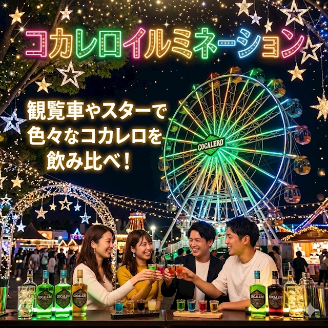 本日のイベント『コカレロイルミネーション』