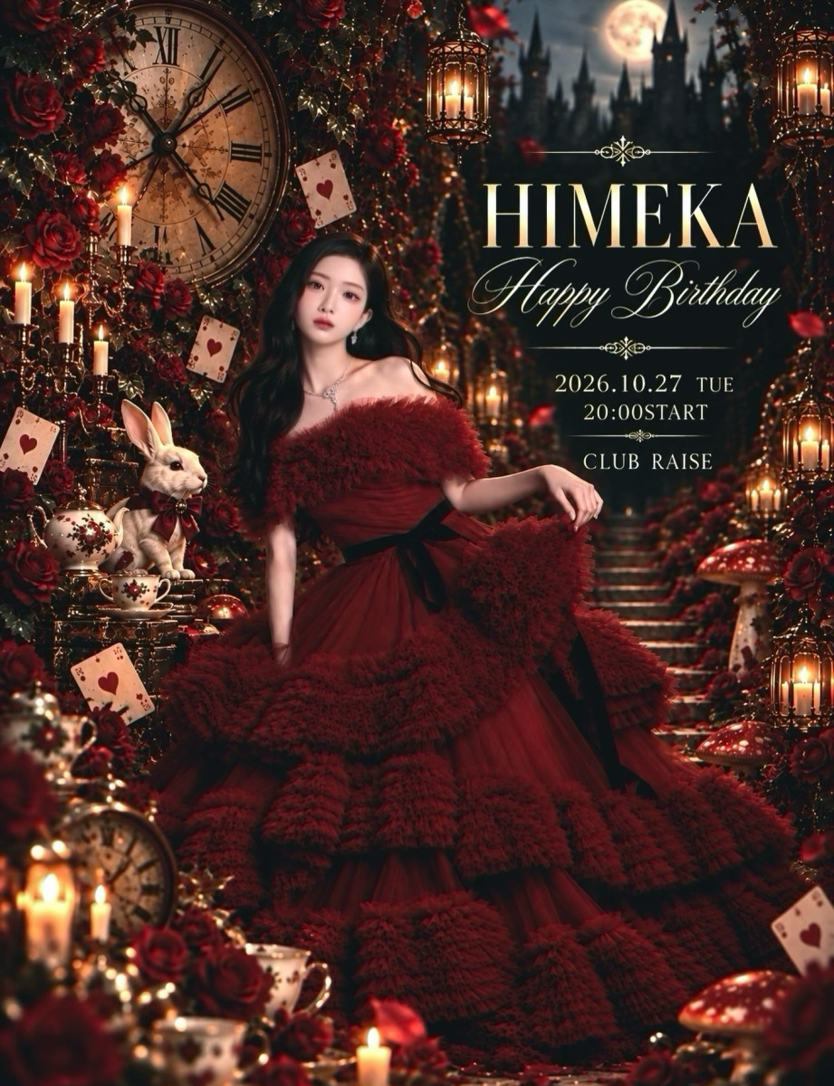 ♥️🥀HIMEKA Birthday Event 2026 🥀♥️（レイズにて開催）