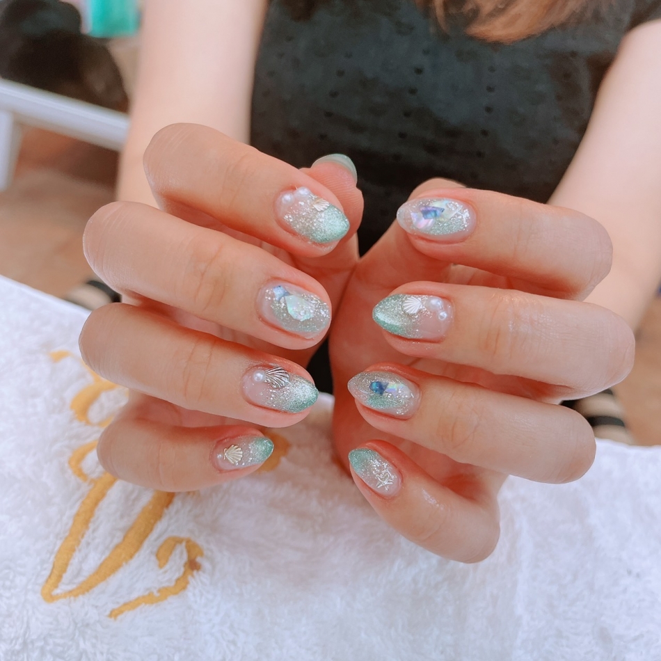 夏ネイル⛲️