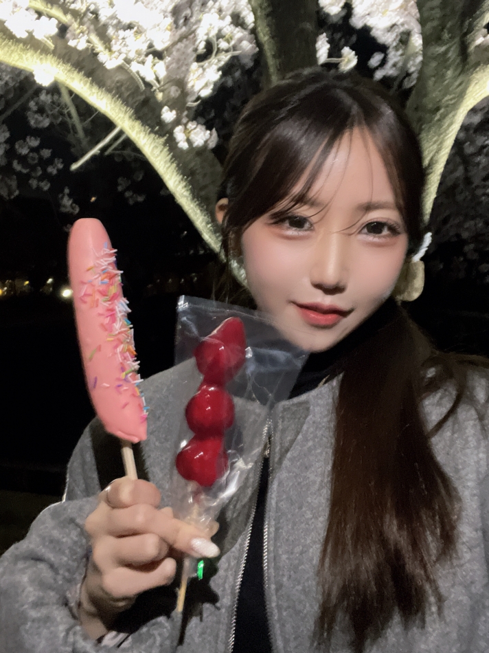 お花見🌸🌃🍓