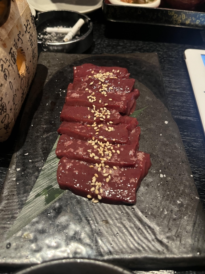 初🫶✨極レバー実食‼️