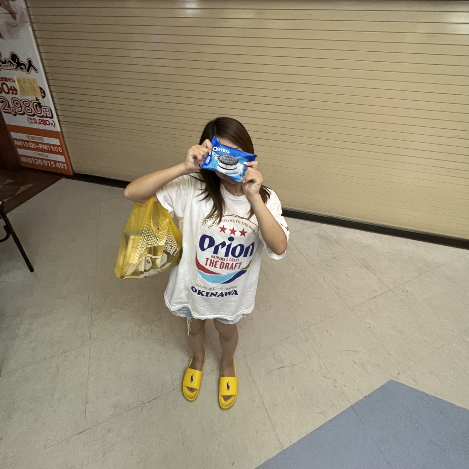 オレオのアイスうまいよー💜