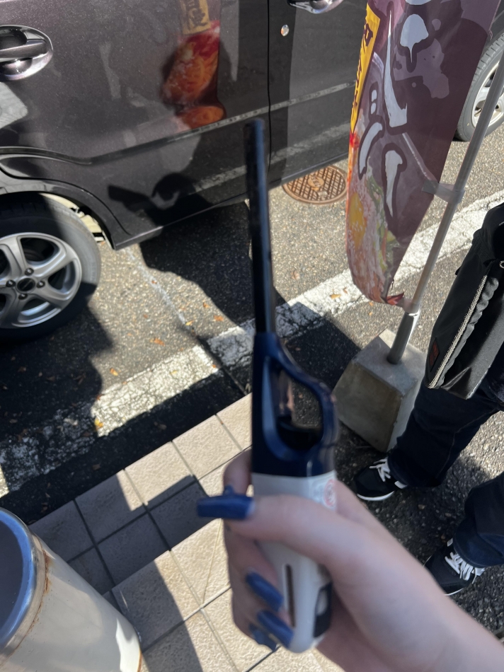焼肉屋さんでライター借りたらチャッカマンだった
