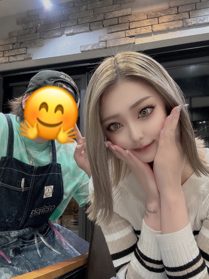 イメチェンしたあ😁🩷