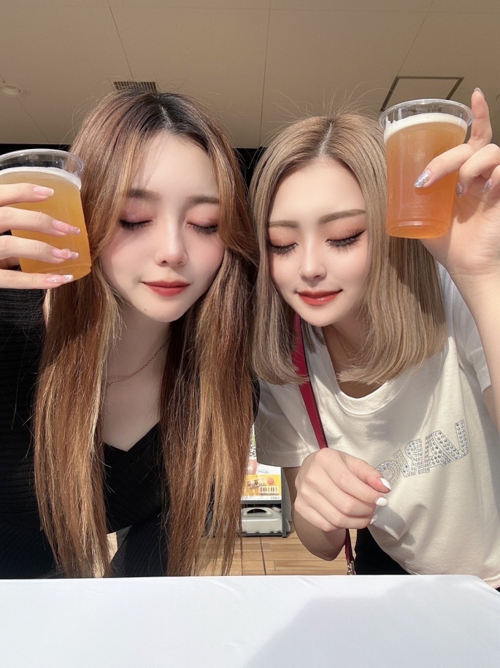 昼飲み😽🍻🩵