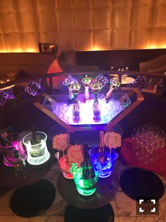 シャンパン冷やしてますo(^▽^)o