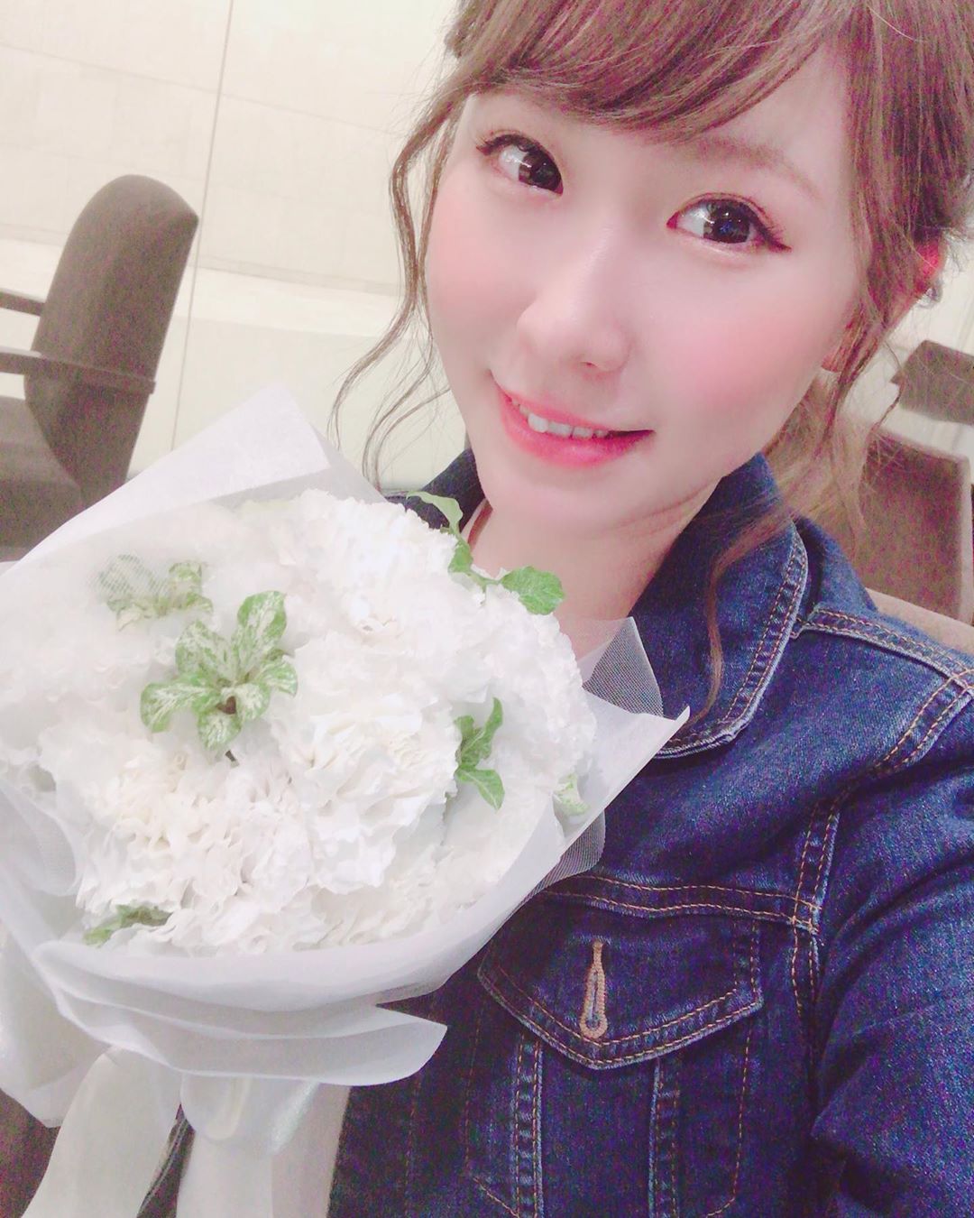 結婚式でブーケ取っちゃった💛💛