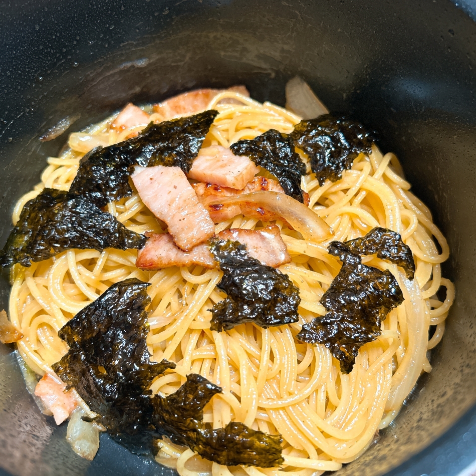 最近夜食食べてる頻度多い…