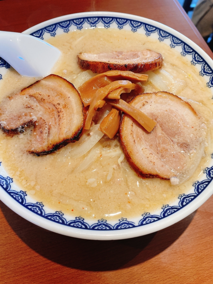 念願のラーメン