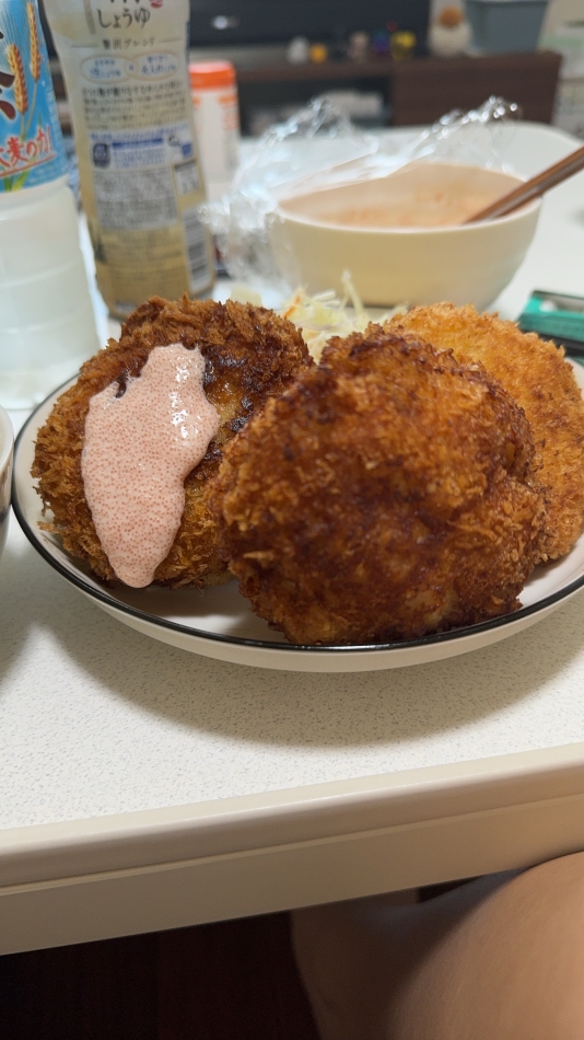 揚げ物と格闘すること1時間