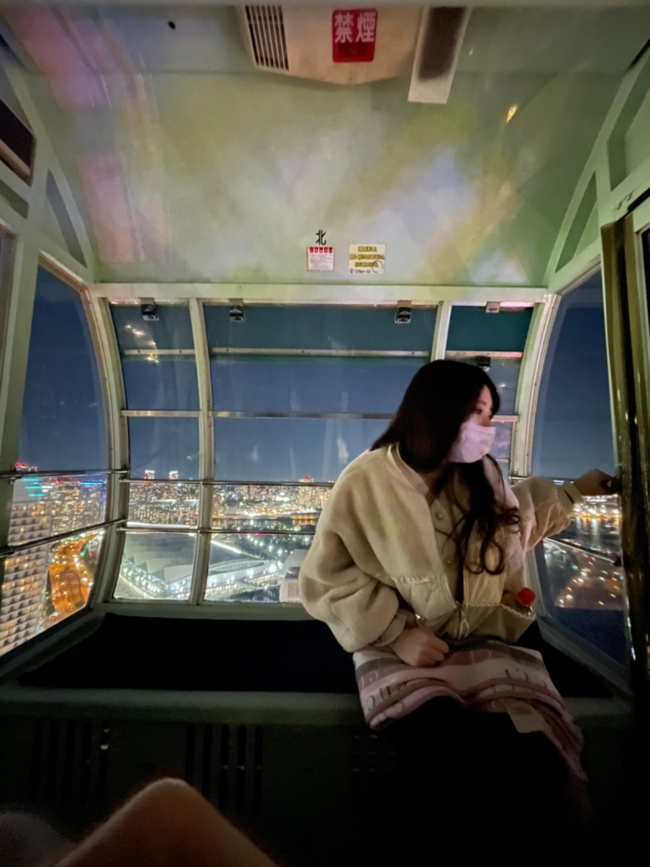 高所恐怖症の観覧車