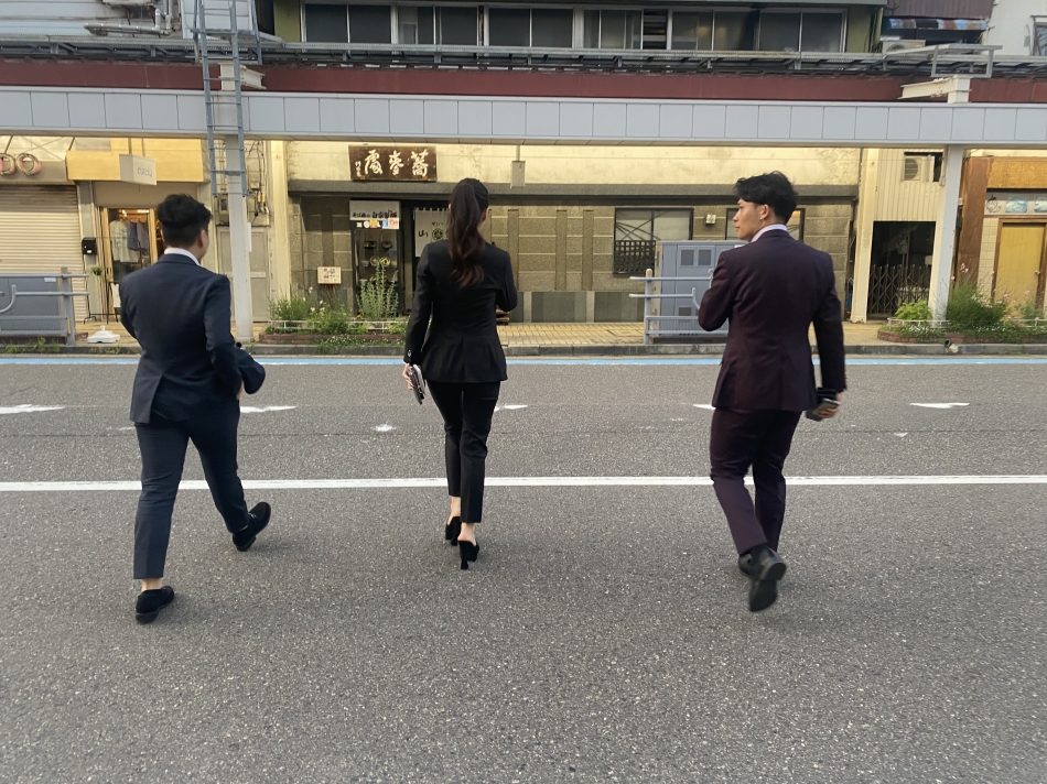 カッコイイ後ろ姿🥺