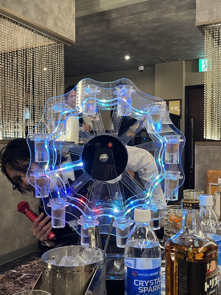 昨日もテキーラ観覧で酔った🎡