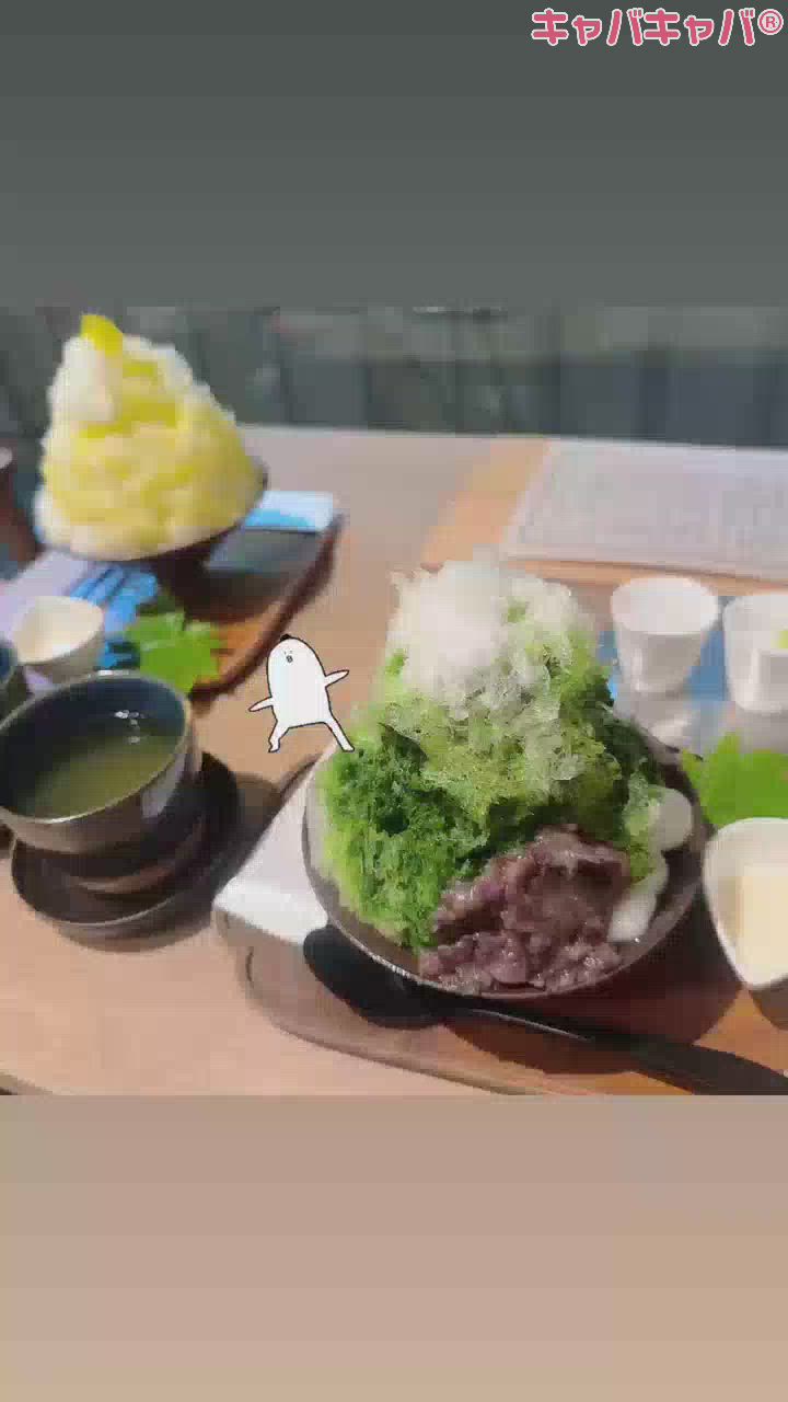 メロンとまっちゃ