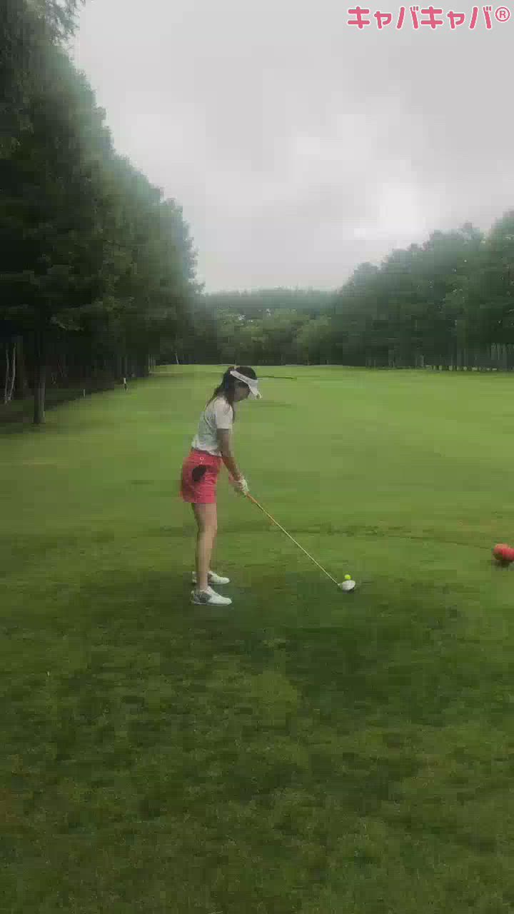 土砂降りの中…⛳️